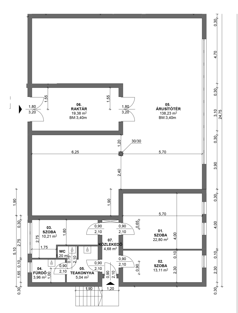 C épületegyüttes 2